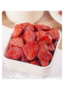 Trozos de Fresa Seca Premium Suaves, Ingrediente de Fruta Natural Masticable para Panadería, Postres, Cereales y Fabricación de Alimentos - Product Image 2