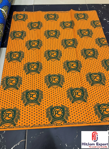 Custom Nigeria African Cotton Wax Print Fabric for Sarees Dupattas Scarves Dresses Wholesale Bulk Manufacturer Service - Product Image 5