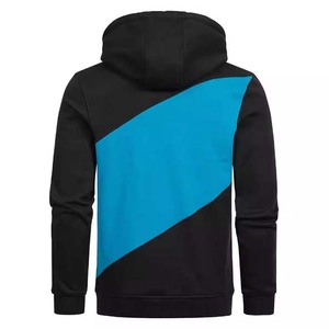 Sudadera con Capucha de Algodón para Hombre, Diseño Único, Tres Tonos en Contraste, Moda 2026 - Product Image 6