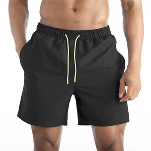 Shorts d'été respirants en mesh pour hommes avec logo personnalisé, shorts haute performance pour la course à pied et les activités physiques - Product Image 4