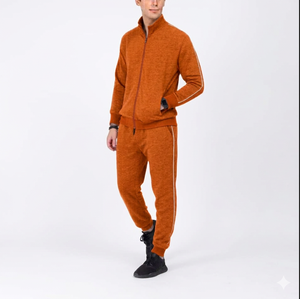 Winter Breathable Lightweight Anti-Bacterial Plus Size Polyester Cotton Blend Printed Skinny Fit Casual Hoodie <b>Sweatpants</b> <b>Set</b> - Product Image 6