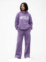 Ensemble sweat-shirt et pantalon large unisexe personnalisable, couleur unie, grande taille, 100% coton, écologique, pour l'hiver