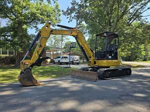 Excavatrice sur chenilles d'occasion de qualité supérieure, Cat 305.5E2, mini-machine compacte offrant une forte force de creusement - Product Image 5