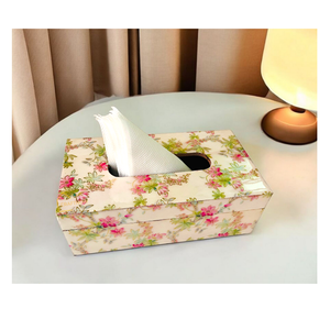 Deluxe Quality High Demand Crafts Customised Printed wooden <b>tissue</b> Box With manufacture Wholesale Supplier - Product Image 4