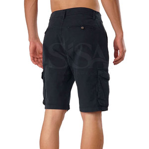 Mens Cargo Shorts 100% Cotton Solid Premium Outdoor Multi Pocket Casual Summer Wear Breathable Eco-Friendly Quick Dry Factory - Product Image 2