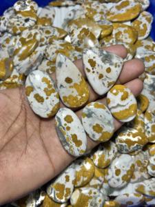 Jaspe Oceánico Natural Grado AAA, Cabujón Hecho a Mano, Joyería de Piedra, 20-40mm, Formas Mixtas, Accesorios de Gemas Sueltas - Product Image 3