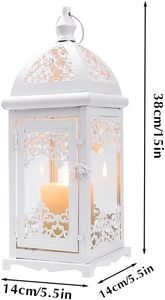 Farol Metálico Indio de Alta Calidad para Iluminación de Sala de Estar en Hogares, para Ambientes Interiores Tranquilos y Relajantes, Venta al por Mayor - Product Image 4