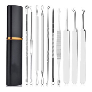 Kit de suppression des points noirs multi-outils avec embouts de précision pour les soins personnels et les soins de la peau à domicile - Product Image 1