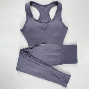 Conjuntos de Ropa Deportiva Elástica para Mujer, Ropa de Gimnasio, Fitness, Yoga, Traje Deportivo, Ropa Deportiva sin Costuras para Mujer, Conjuntos de Yoga - Product Image 3