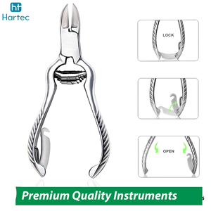 Factory Wholesale Stainless Steel 4 Pieces Professional Podiatry Tools <b>Set</b> Professional Chiropody Instrument Kit - Product Image 5