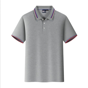 2024 nueva adición forrada cuello polo hombres camisa corta de secado rápido Polo clásico Parque cómodo y casual polos masculinos - Product Image 4