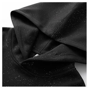 Winter Custom Printed Unisex French Terry Boxy Rhinestone Hoodie with Digital Printing Plain Dyed Eco-Friendly High Quality - Product Image 6