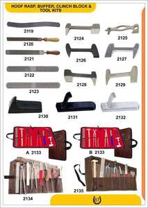 ชุดเครื่องมือสำหรับดูแลกีบม้าแบบมืออาชีพของ Surtechs สำหรับสัตว์ขนาดใหญ่ ทำจากสแตนเลส ใช้ซ้ำได้ - Product Image 4