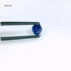 Saphir bleu chauffé de qualité supérieure, forme cœur Kanchana, 1,22 ct, qualité 3A, pierre précieuse lâche, couleur uniforme, pour la création de bijoux sur mesure. - Product Image 2