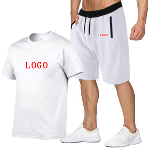 ชุดเซ็ตออกแบบเองสำหรับผู้ชาย ชุดวอร์มฤดูร้อน Conjunto Para Hombre ชุดเซ็ตวอร์มกีฬาสองชิ้นแบบสั้นสำหรับผู้ชาย - Product Image 6