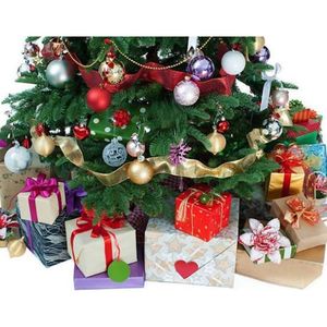 Albero di Natale Artificiale Pieghevole da 1,8 m con 200 Luci Pre-Decorate per Interni - Product Image 5