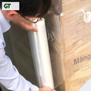 LLDPE Transparent Stretch Film 200m 50cm Moisture Proof Easy-to-Use Protective Soft Packaging <b>Pallets</b> for Many Products Casting - Product Image 5