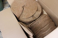 Granulés de tourbe de coco biodégradables en fibre de coco, disque de granulés Jiffy Grow à prix compétitif, adaptés aux bonsaïs et aux pots