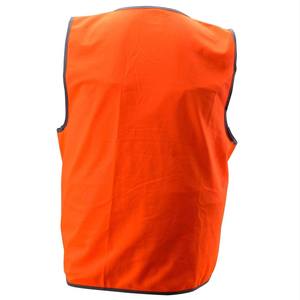 Unisex Hi Visibility Reflective Safety Vest Polyester <b>Workwear</b> - Product Image 5