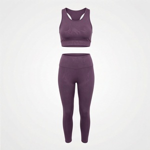 Vêtements de sport en gros pour femmes : Nouveaux ensembles de yoga sans couture en promotion, tenues de fitness et d'entraînement, équipement de sport - Product Image 1