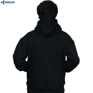 Men's Winter Fleece Hoodies Custom Logo Thick Warm Pullover Hoodies Bulk Wholesale Manufacturer - Product Image 2