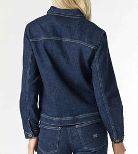 2026 Wholesale OEM Denim Shirts Wholesale Classic Denim Jacket Ladies Jeans Coat Denim Jacket for Women Reasonable Price - Product Image 5
