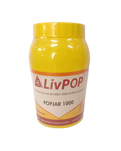 Frasco de PP Virgen Livpop de 1000ml, Contenedor de Almacenamiento de Plástico Resistente y Personalizable, Frasco de Grado Alimenticio a Prueba de Fugas con Embalaje en Relieve - Product Image 3
