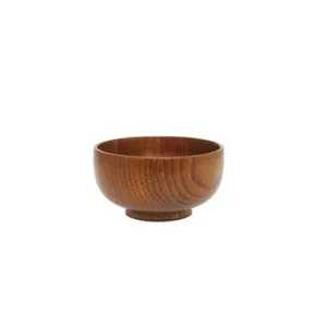 Handmade Modern Design Wooden Bowl Lightweight & Durable <b>Camping</b> Use Eco-Friendly Handicraft with Other Coating - Product Image 1