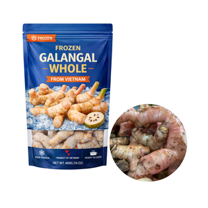 GALANGAL NATURAL CONGELADO ENTERO/EN REBROTES/EN DADOS/PURÉ CON PRECIO ECONÓMICO ALPINIA OFFICINARUM CONGELADO EMBALAJE PERSONALIZADO - Product Image 1