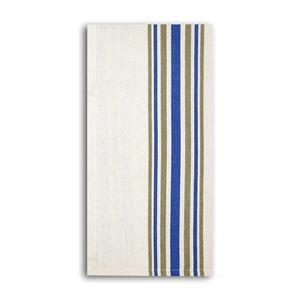 Essuie-tout de cuisine en coton avec motif rayé, écologique, couleur crème, qualité export, pour usage domestique - Product Image 2