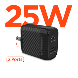 Caricatore da Muro USB-C PD SpeedBoost 25W, Caricatore Rapido USB 12W, Adattatori di Ricarica ad Alta Velocità PPS, Caricatore USB-C PD SpeedBoost 25W + Caricatore - Product Image 1