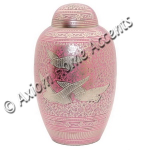 Luxurious Brass Cremation Urn With Detailed Craftsmanship and Smooth Finished for Cherishing <b>Memories</b> by Axiom Home Accents - Product Image 3