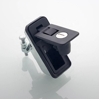 Loquet à bouton poussoir pour panneau électrique de camion Hengzhu MS6018Z-2-1, serrure de porte en alliage de zinc, serrure à levier de compression