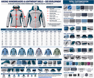 เสื้อกันลมสำหรับเดินป่าแบบสั่งทำพิเศษและเสื้อเชลล์น้ำหนักเบา |   สีเขียวเทาอ่อน 6 แบบ |   ชุดเดินป่าฤดูใบไม้ร่วงสำหรับทุกเพศ | - Product Image 6