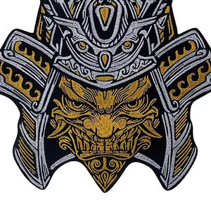 Wholesale Custom Twill Fabric Chenille 3D Logo Embroidered Patch Iron on Embroidery Sew on Patches for Clothing Customized - Product Image 4