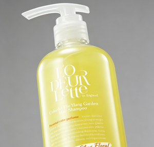 L'ODEURLETTE England Colorfit The Ylang Garden Hair <b>Shampoo</b> Elegant Perfume Hair Wash Advanced Cleaning Moisturizer Item - Product Image 1