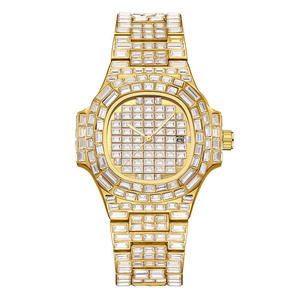 Reloj de Lujo con Diamantes de Moissanita, Reloj de Moissanita con Caja, Reloj de Diamantes de Moissanita para Hombre, Proveedor de Relojes de Moissanita en India, Reloj al por Mayor - Product Image 1