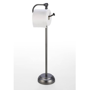 High Quality Eco-Friendly Metal Freestanding Modern Customized Shape Durable Paper Tissue Holder for Bathroom <b>Toilet</b> <b>Roll</b> Stand - Product Image 3
