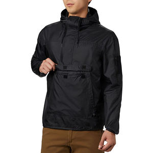 Breathable Lightweight Hooded Casual Wear Men's Windbreaker <b>Jackets</b> Front Logo Pakistan Made Winter <b>Jacket</b> in Stock Available - Product Image 2