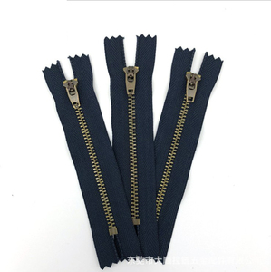 Pour vêtement 5 #   Fermeture éclair Vislon double à extrémités ouvertes de haute qualité, personnalisable et économique pour pantalons - Product Image 1