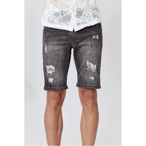 Shorts en jean amples vintage pour homme, style streetwear d'été, coupe décontractée, pour le travail - Product Image 5