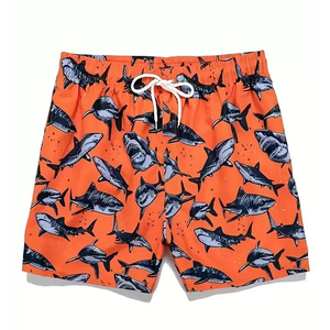 Shorts de Baño Personalizados por Sublimación, Secado Rápido, Poliéster, para Hombre, Playa, Surf, Proveedor OEM ODM - Product Image 2