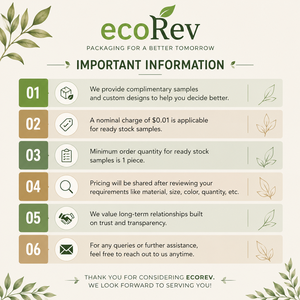 กล่องมาการอง EcoRev บรรจุภัณฑ์กล่องกระดาษแข็งพร้อมริบบิ้น  รักษ์โลก พิมพ์ฟอยล์ทอง  กระดาษอาร์ต รูปทรงสี่เหลี่ยมผืนผ้า - Product Image 6