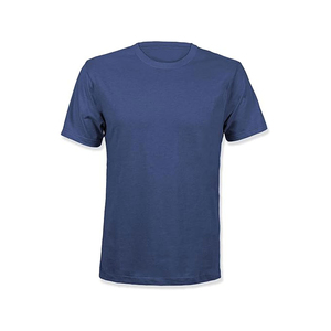 เสื้อยืดลำลองผู้ชาย ผ้าฝ้าย 100% พิมพ์ลายดิจิทัล ลายเรียบ ผ้าซาติน กันหด คอเหลี่ยม สไตล์ไฮสตรีท สำหรับฤดูร้อน - Product Image 1