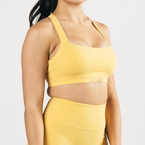 Soutien-gorge de sport sans couture à maintien élevé, imprimé léopard, grande taille, respirant, avec logo personnalisé, pour femme, de haute qualité, idéal pour le yoga et les activités sportives - Product Image 3
