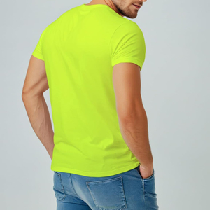 Camiseta de Manga Corta para Hombre, Cuello Redondo, Algodón Premium, Suave, Transpirable, Ligera, Informal, Lisa, para Uso Diario y Actividades al Aire Libre - Product Image 6