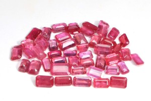 Preciosa Gema de Rubí de Campo en Cristal, Forma Octogonal, 2-3 Quilates por Tamaño, Suministro a Granel de Rubíes Sueltos para Joyería - Product Image 2