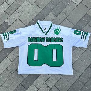 Maillots et hauts de football personnalisés pour hommes - Maille respirante, séchage rapide, coupe-vent, écologiques, entraînement de football - Product Image 3