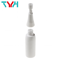 Botella de Plástico LDPE Blanca Suave con Gotero de 3ml, 5ml, 10ml, 15ml, con Tapa de Rosca de PP para Suero para el Cuidado de la Piel (Serie HA)