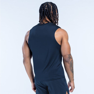 Débardeur de sport personnalisé pour homme, coupe ajustée, séchage rapide, anti-transpiration, pour l'entraînement - Product Image 4